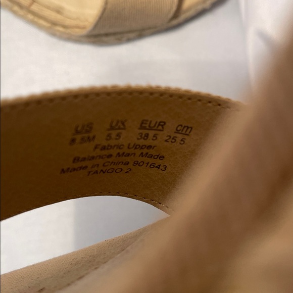 Beige Wedge Rope Sandals - Picture 9 of 9